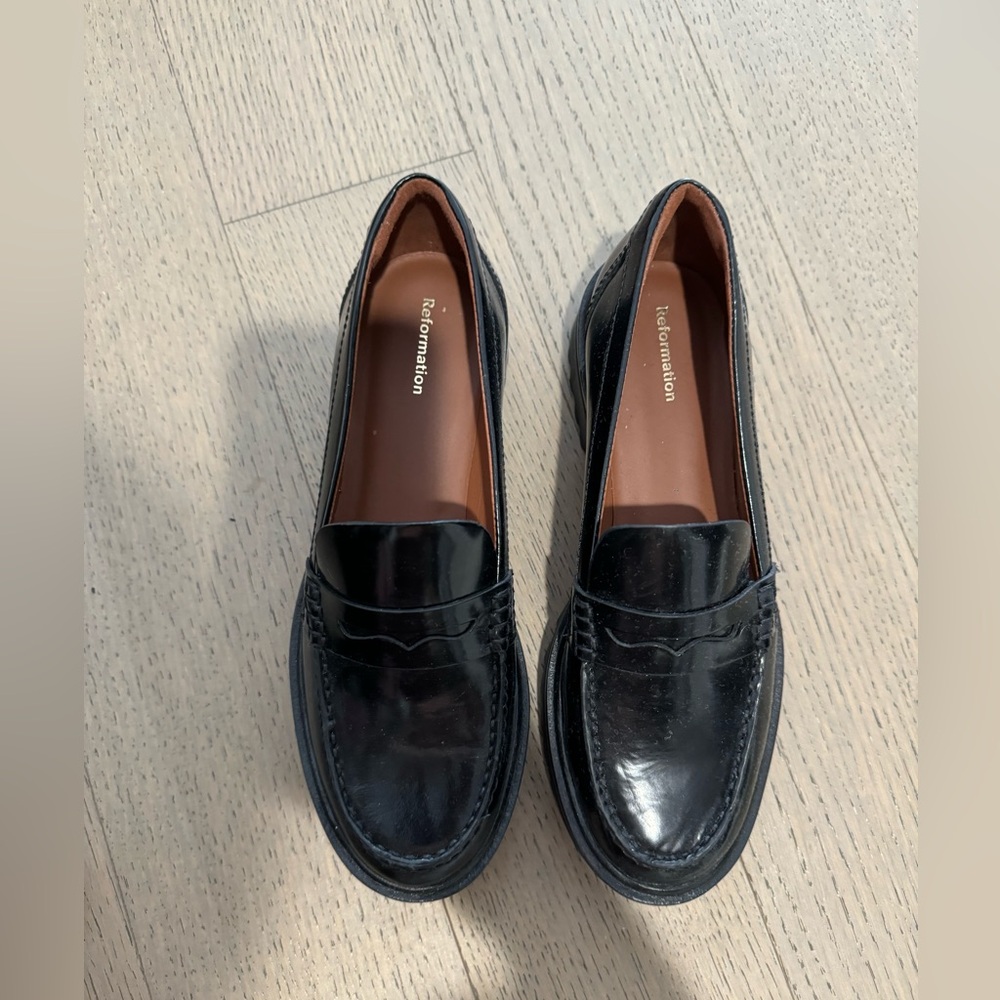 Reformation chunky loafer 7.5